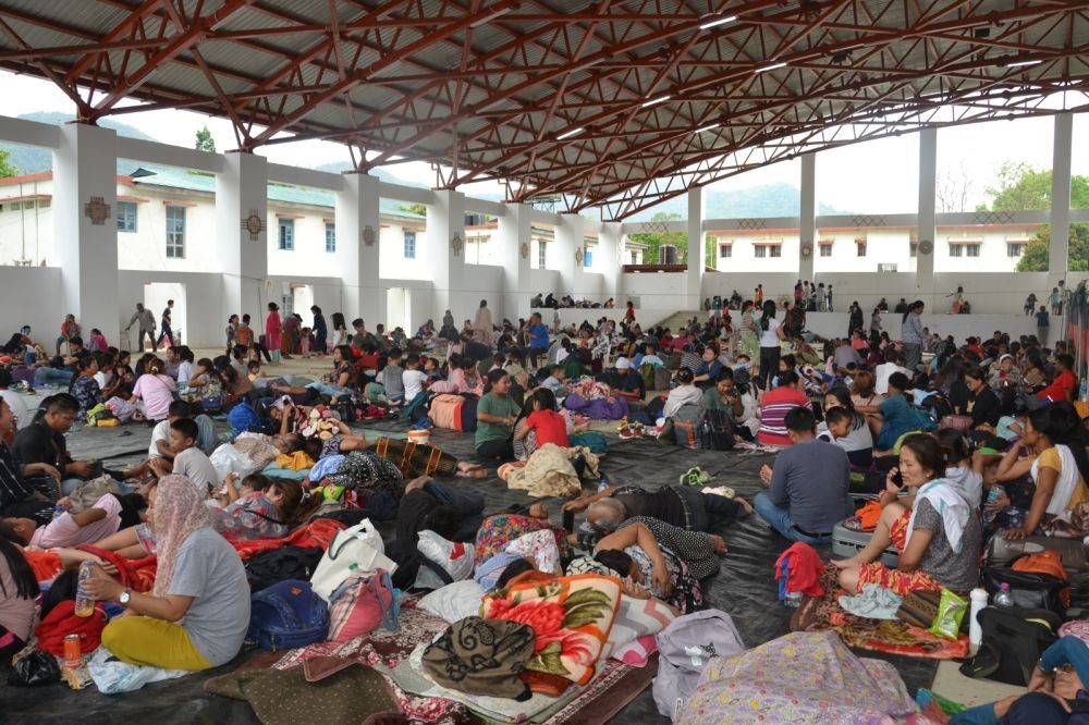 The barbaric acts have taken more than 70 innocent lives. One agency’s estimate says there are more than 45,000 people in shelter camps both in Imphal valley and in the hills.